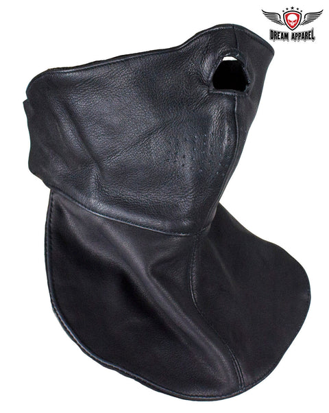 Leather Face Mask For Bikers