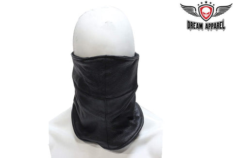 Biker Leather Face Mask