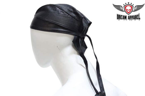 Biker Skull Cap with Perforation