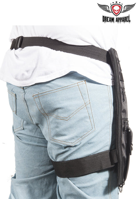 Thigh Textile Fanny Pack With Gun Pocket