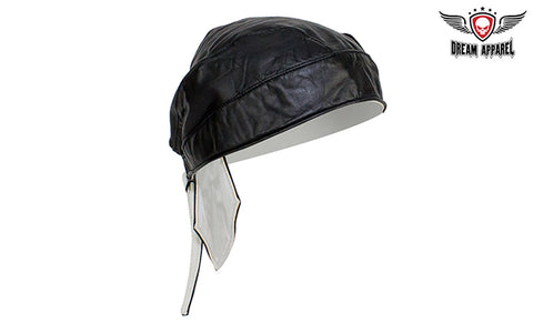 Leather Reversible Cap