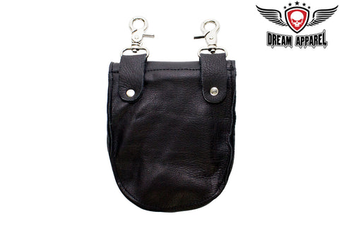 Women's Premium Motorcycle Leather Belt Bag