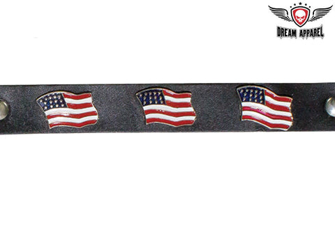 American Flag Boot Chains