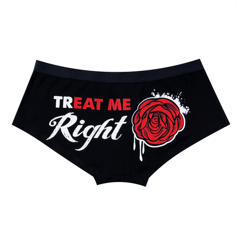 Dream Apparel TREAT ME Right Men's Underwear Boxer Low Rise Brief Underpants Shorts