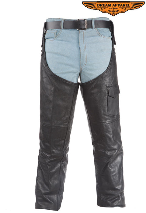 Mens Leather Chaps