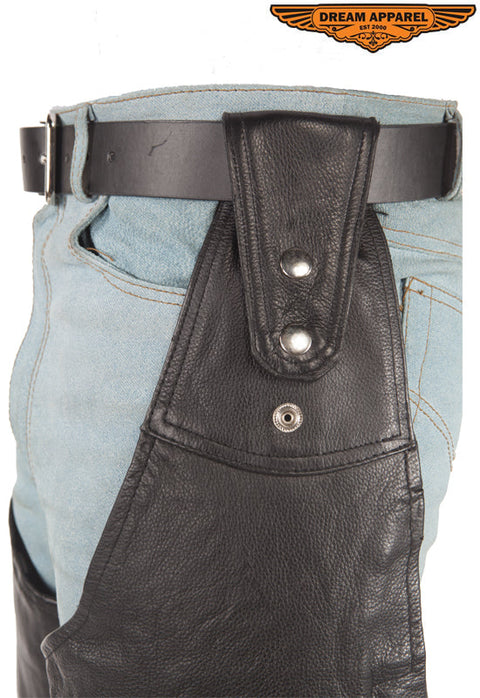 Mens Leather Chaps