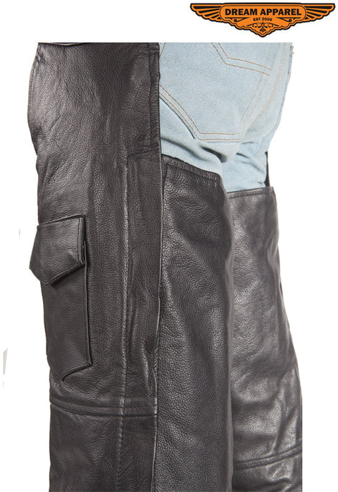 Mens Leather Chaps