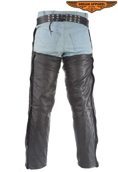 Naked Cowhide Leather Chaps