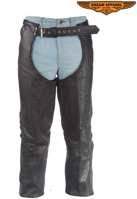 Removable Liner Chaps With 3 Pockets