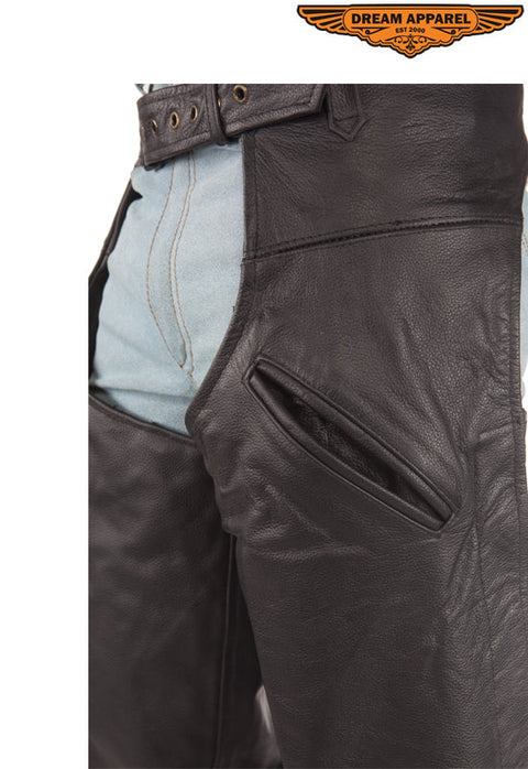 One Panel Motorcycle Chaps