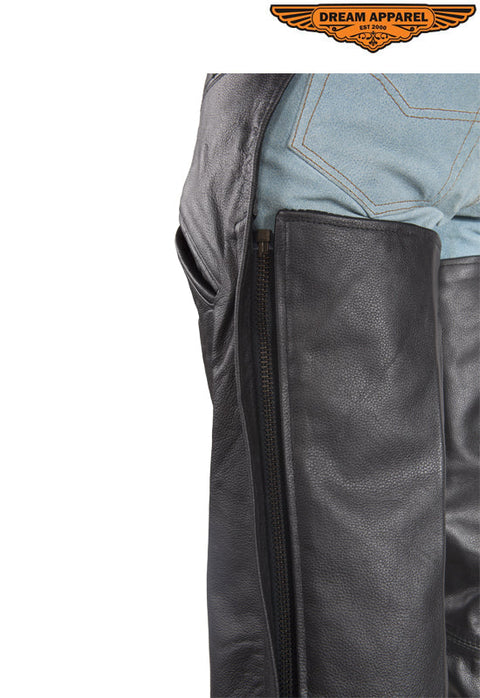 One Panel Motorcycle Chaps