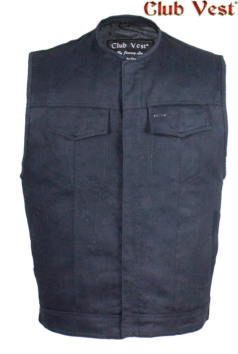 Men's Black Denim Gun Pocket Vest by Club Vest®