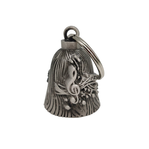 Dream Apparel Music Note Motorcycle Bell, for Good Luck in 3-D, Light Weight, Impact Resistant