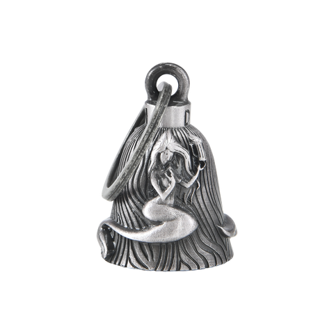 Dream Apparel Mermaid Holding Beer Motorcycle Bell, for Good Luck and in 3-D, Light Weight