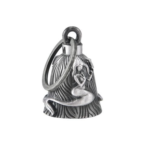 Dream Apparel Mermaid Holding Beer Motorcycle Bell, for Good Luck and in 3-D, Light Weight