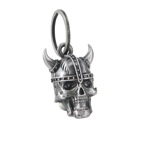 Dream Apparel Viking Helmet Skull Motorcycle Bell, Good Luck and in 3-D, Light Weight