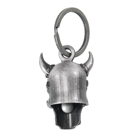 Dream Apparel Viking Helmet Skull Red Stone Eyes Motorcycle Bell