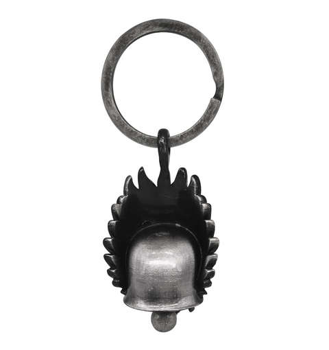 Dream Apparel Indian Skull Motorcycle Bell, for Good Luck and in 3-D, Light Weight Impact Resistant