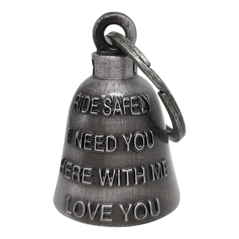 Dream Apparel Ride Safely Motorcycle Bell, for Good Luck and in 3-D, Light Weight