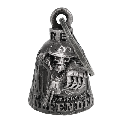 Dream Apparel 2ND AMEMNDMENT Defender Motorcycle Bell, Good Luck and in 3-D, Light Weight