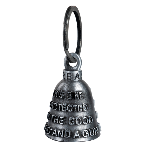 Dream Apparel "THIS BIKE PROTECTED BY THE GOOD LORD AND A GUN" Motorcycle Bell Impact Resistant