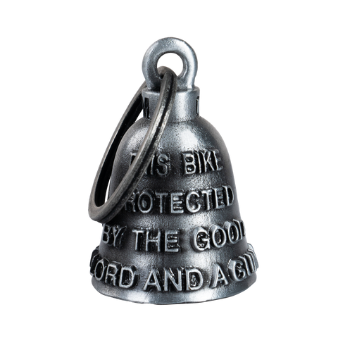 Dream Apparel "THIS BIKE PROTECTED BY THE GOOD LORD AND A GUN" Motorcycle Bell Impact Resistant