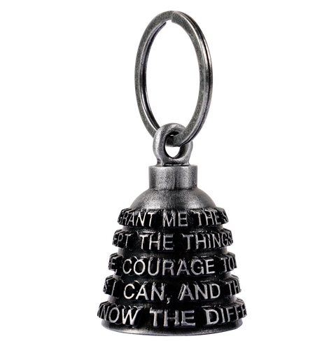 Dream Apparel God grant me the serenity Motorcycle Bell, for Good Luck in 3-D, Light Weight