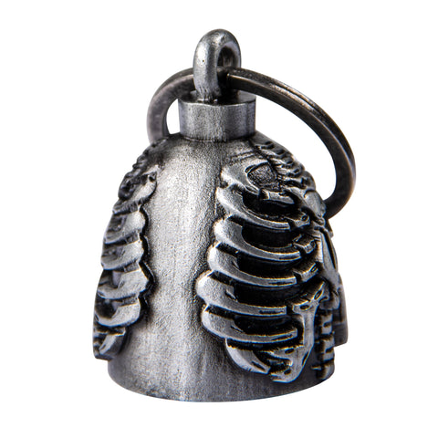 Dream Apparel Rib Cage Motorcycle Bell, for Good Luck in 3-D, Light Weight, Impact Resistant