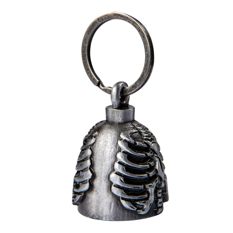 Dream Apparel Rib Cage Motorcycle Bell, for Good Luck in 3-D, Light Weight, Impact Resistant