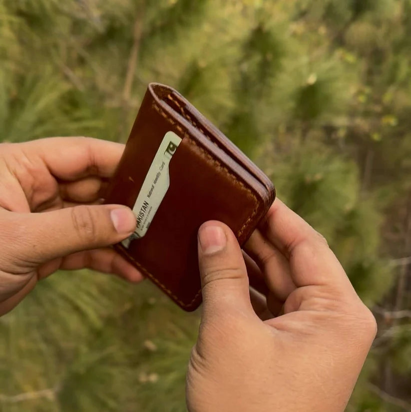 Pure Leather (Vertical Card Holder)