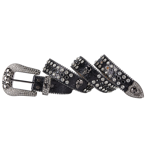 Dream Apparel Premium Strap Men Women Western Fashion Bling Bling Rhinestones Crystal Diamond Belts