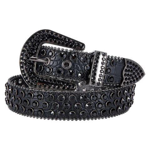 Dream Apparel Premium Strap Men Women Western Fashion Bling Bling Rhinestones Crystal Diamond Belts