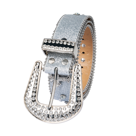 Dream Apparel Premium Straps Men Women Western Fashion Bling Bling Rhinestones Crystal Diamond Belt