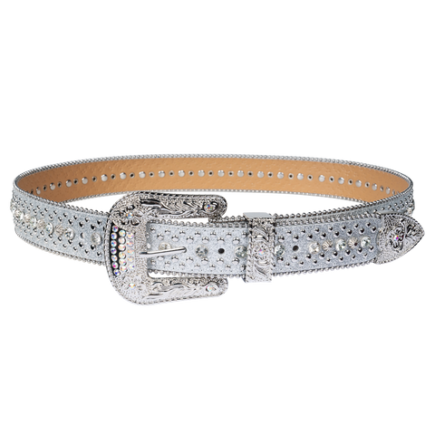 Dream Apparel Premium Strap Men Women Fashion Bling Bling Rhinestones Crystal Diamond Belts