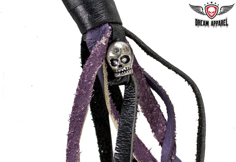 Dream Apparel Purple & Black Get Back Whip For Motorcycles