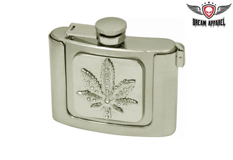 Celebrate 4/20 With Our Metal Flask Buckle