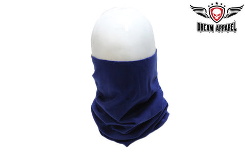 Motorcycle Blue Half Face Mask