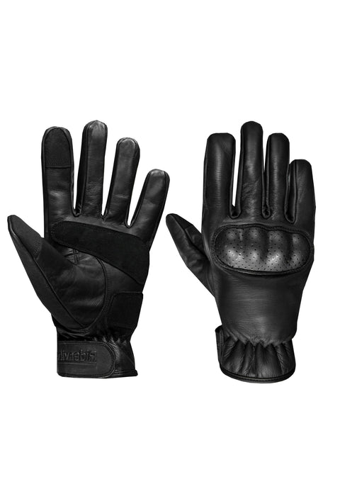 Dream Apparel Black Motorcycle riding Gloves