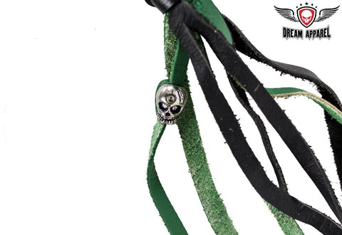 Green & Black Get Back Whip For Motorcycles