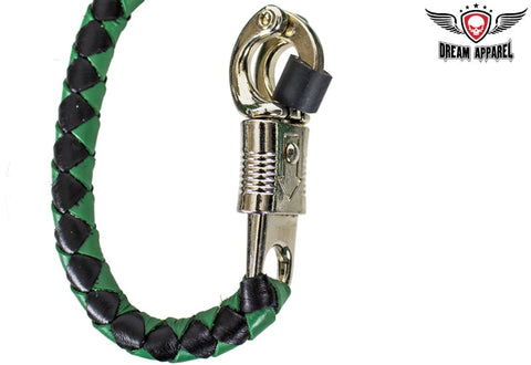 Green & Black Get Back Whip For Motorcycles