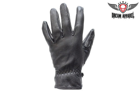 Perforated Driving Gloves