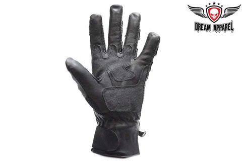 Top Quality Men's Leather Motorcycle Gloves