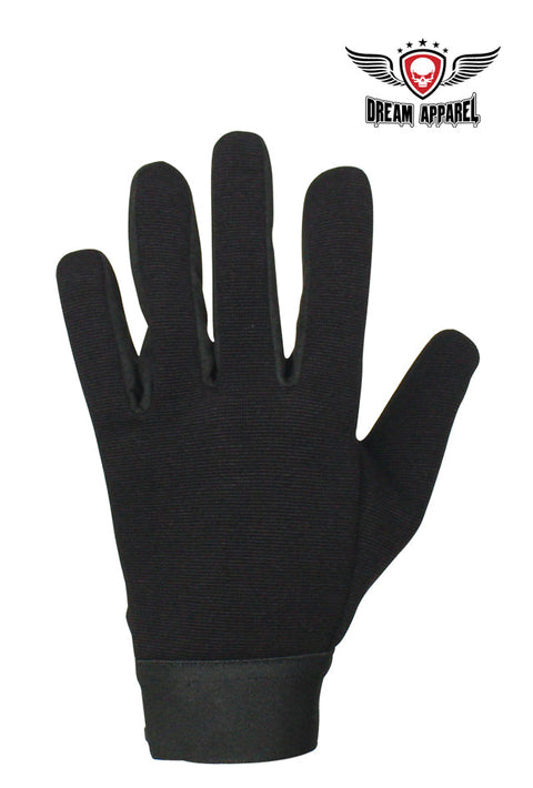 Dream Apparel Mesh Textile Mechanic Gloves With Hook And Loop Fastener Strap