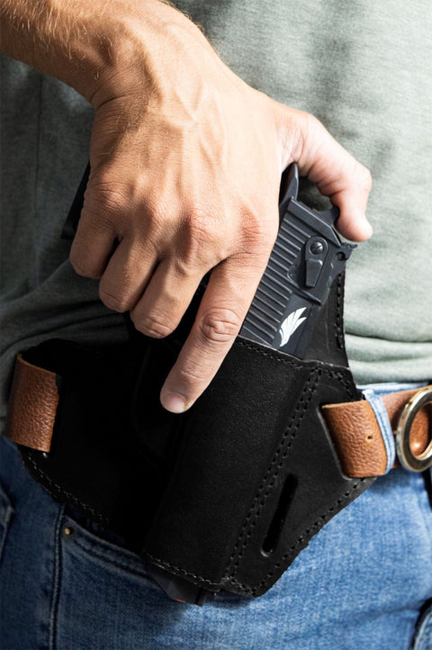 Black Gun Holster - Heavy Duty