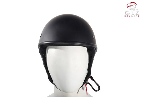 Flat Black DOT Approved Motorcycle Helmet