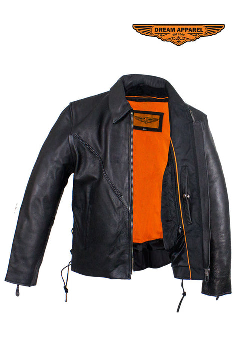 Women's Soft Leather Motorcycle Jacket