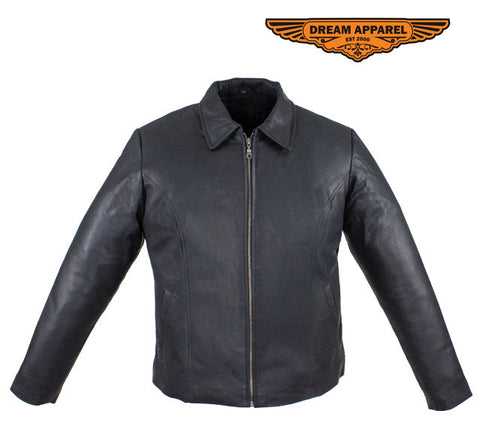 Womens Leather Jacket With Z/o Lining