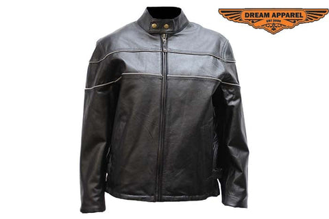 Women Soft Leather Motorcycle Jacket