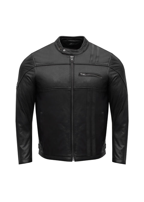 Dream Apparel Men's Leather Motorcycle Jacket