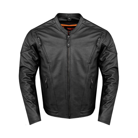 Mens Racer Jacket with Gun Pockets